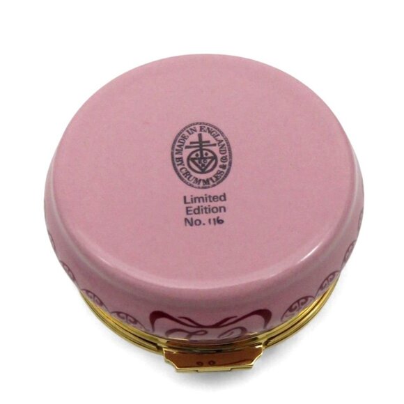 CRUMMLES Enamel Lady DIANA and Prince of Wales 1981 Wedding Limited 116/500 - Picture 10 of 10